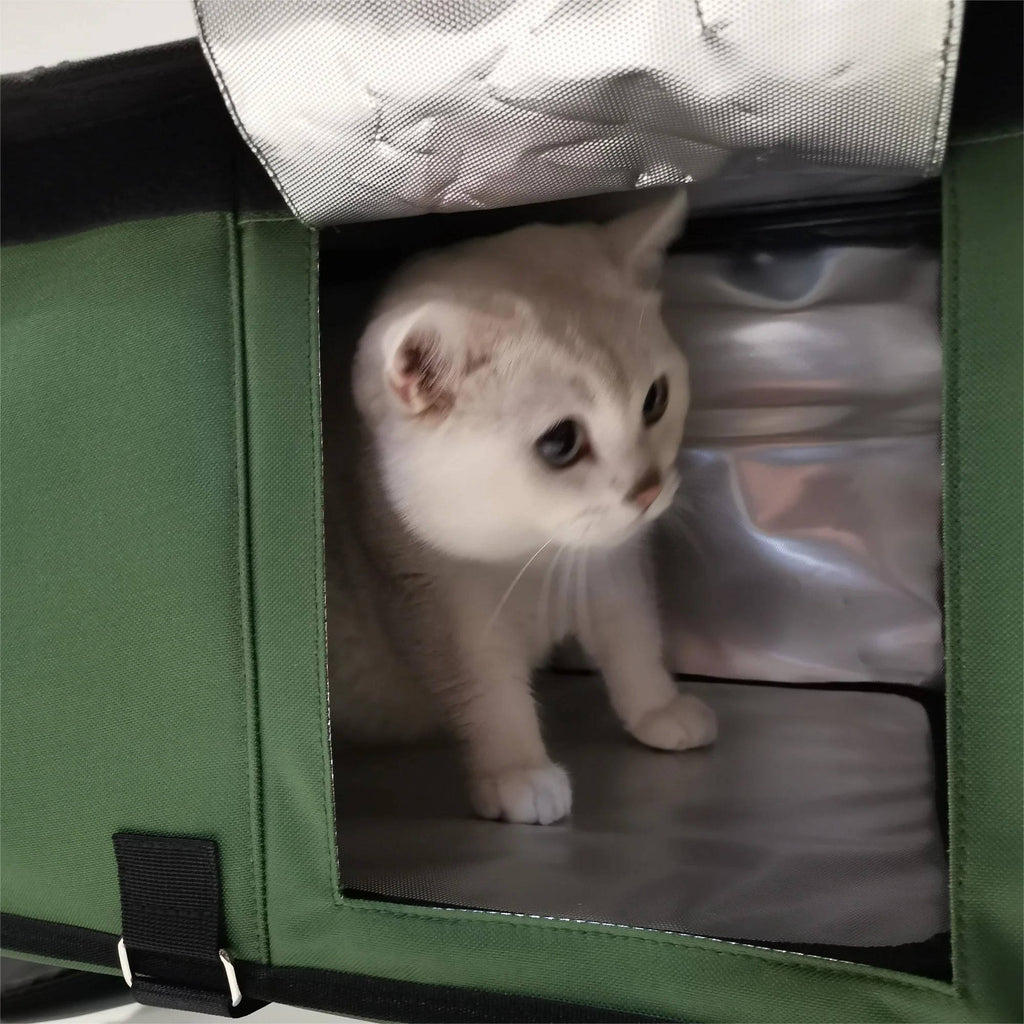 Heated Outdoor Cat House for Winter - product detail 3