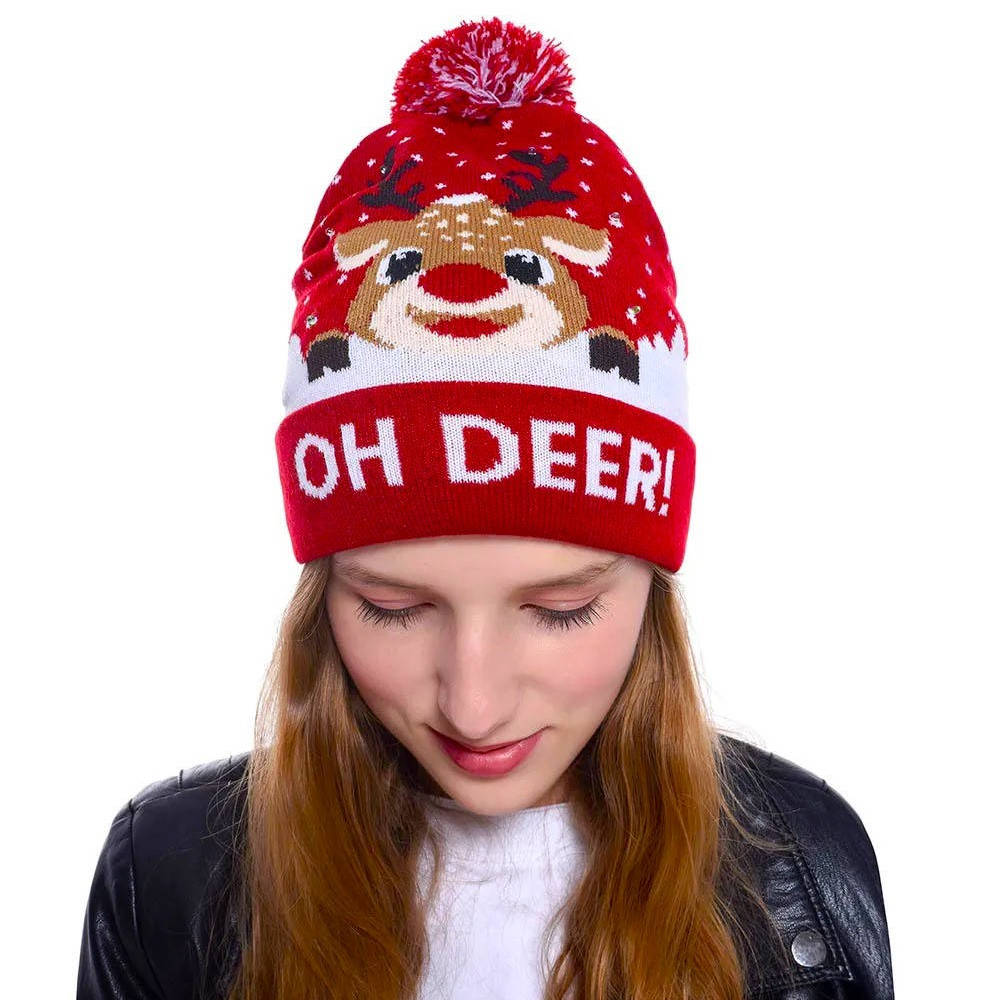 Light Up Christmas Hat - product detail 2