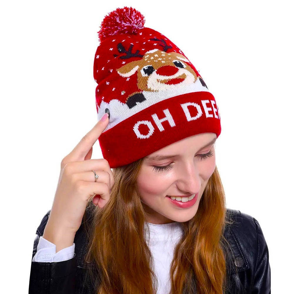 Light Up Christmas Hat - product detail 3