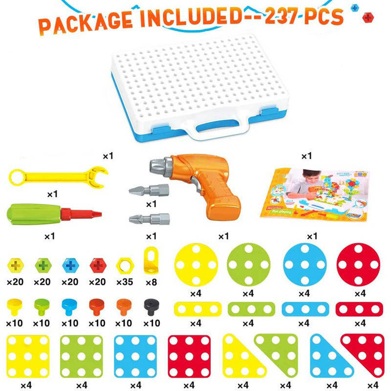 Building Toys for Kids 237pcs - product detail 7