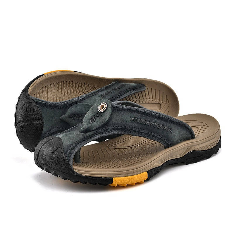 Water Resistant & Lightweight Toe Flip Flops for Men - product detail 10