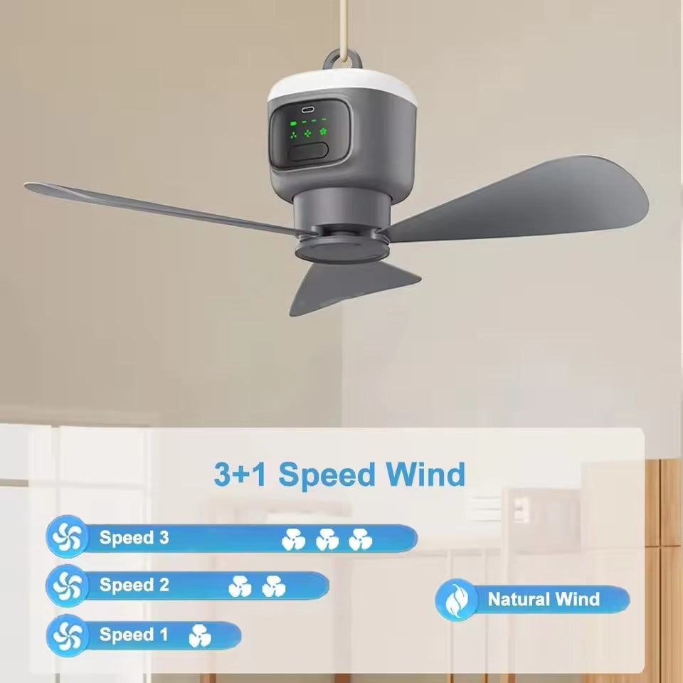 Portable Wireless Celling Fan - product detail 3
