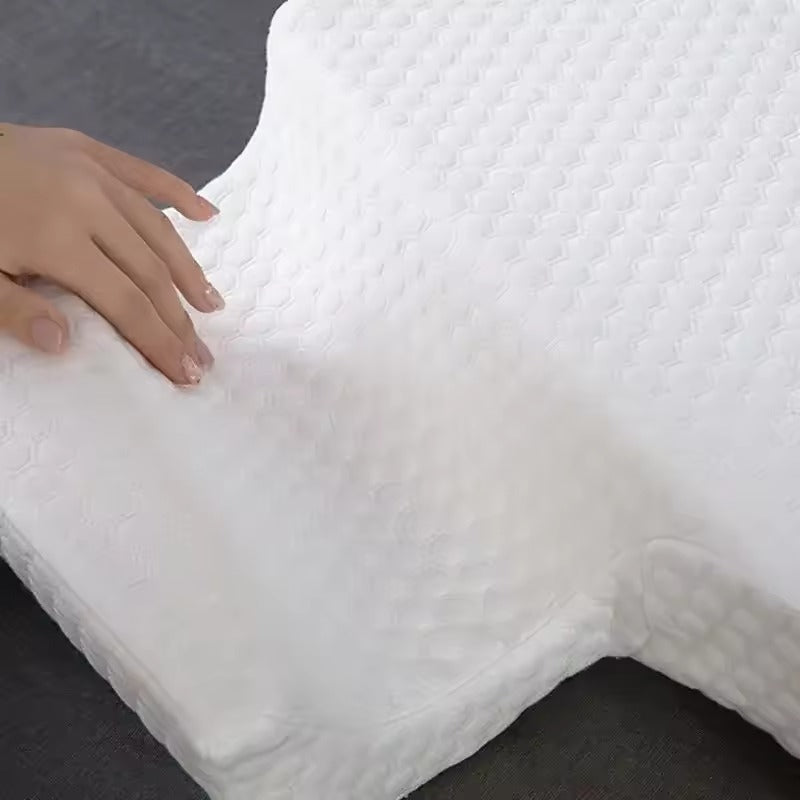 Orthopedic Couple Pillow With Arm-Tunnel For Cuddling - product detail 6