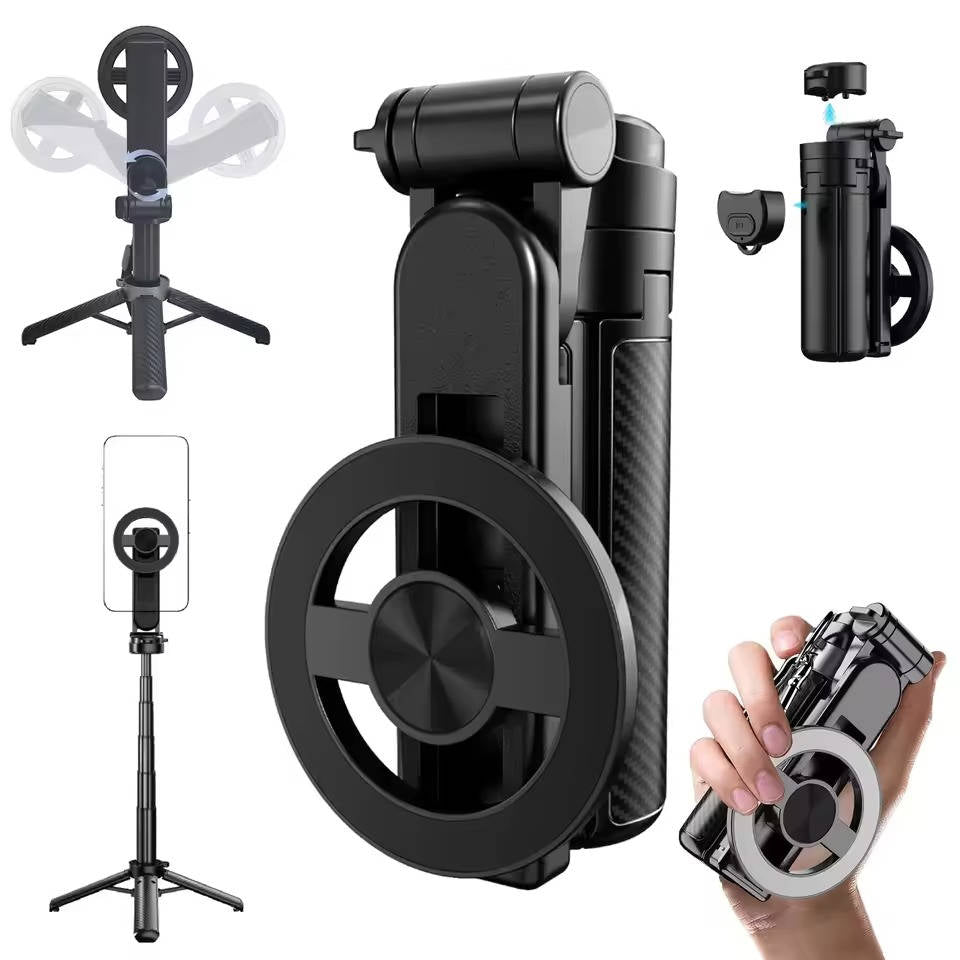 NOMOVA 4 in 1 Multifunctional Magnetic Selfie Stick