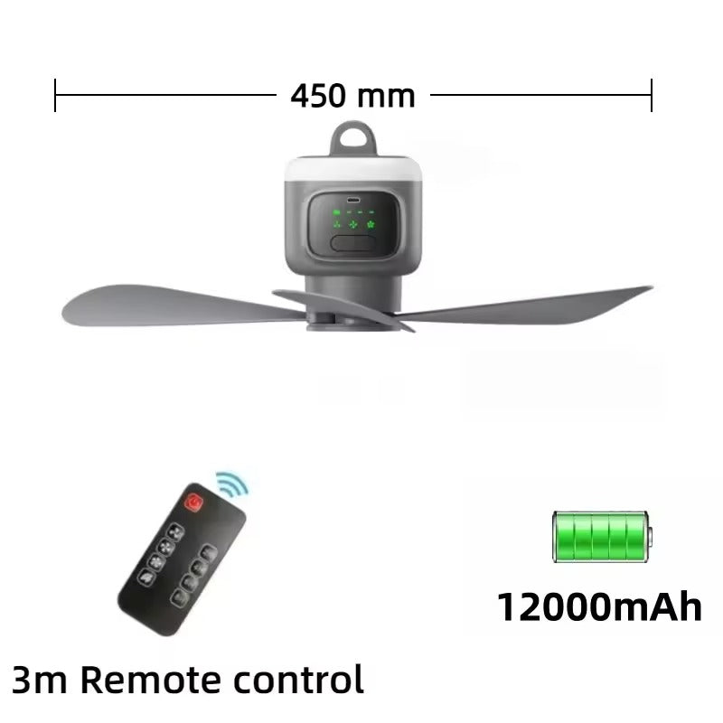 Portable Wireless Celling Fan - product detail 9