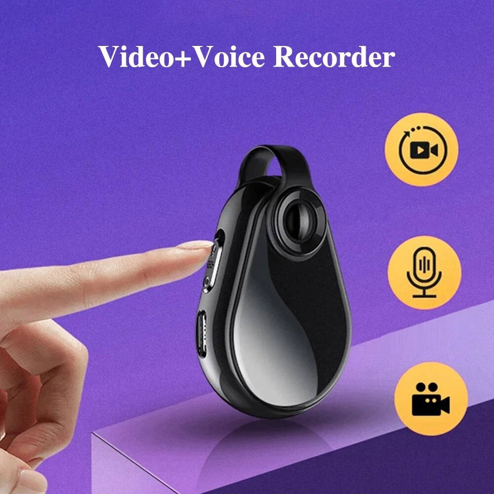 Hidden Camera Necklace with Audio and Video - product detail 4