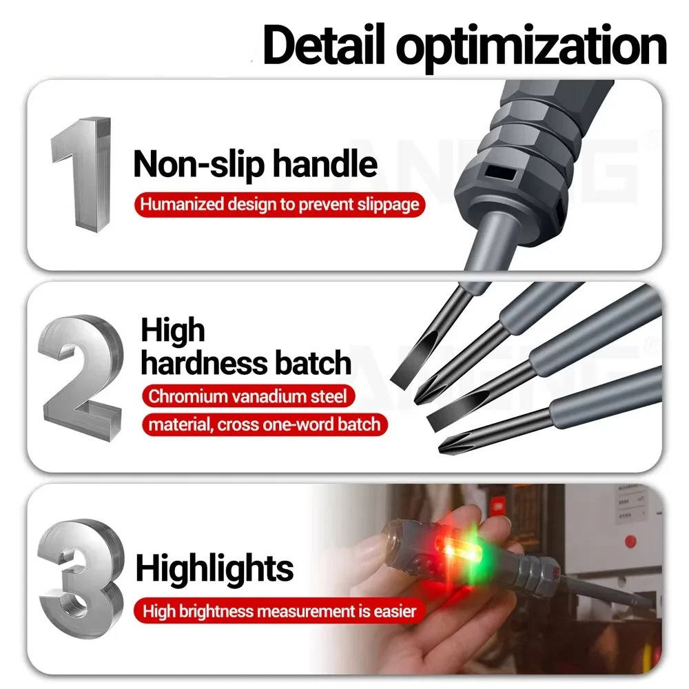 Non Contact Electrical Test Screwdriver - product detail 5
