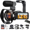 NOMOVA 4K Video Camera Camcorder YouTube Vlogging WiFi 48MP Camera