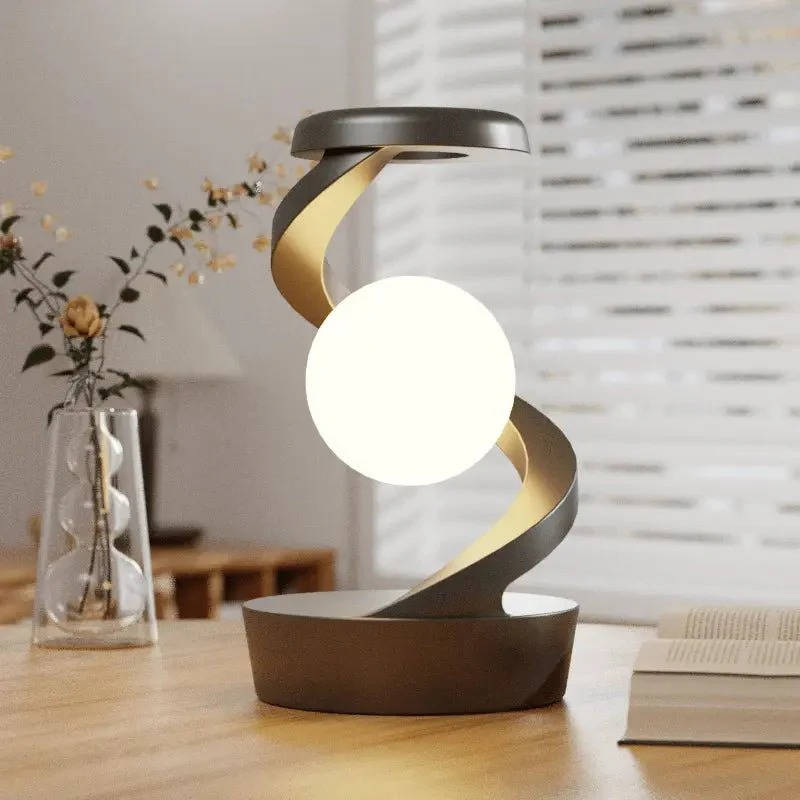 Levitating Moon Lamp Gesture Control & Wireless Charging - product detail 6