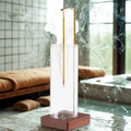 NOMOVA Glass Incense Holder with Removable Ash Catcher