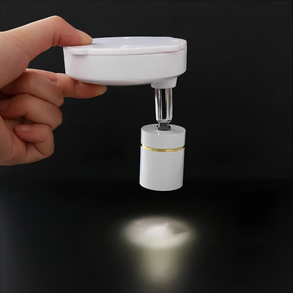 Foco de pared inalámbrico ajustable con control remoto
