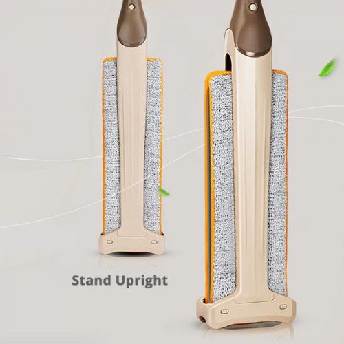 Self-Wringing Double-Sided Flat Microfiber Mop & Broom - product detail 3