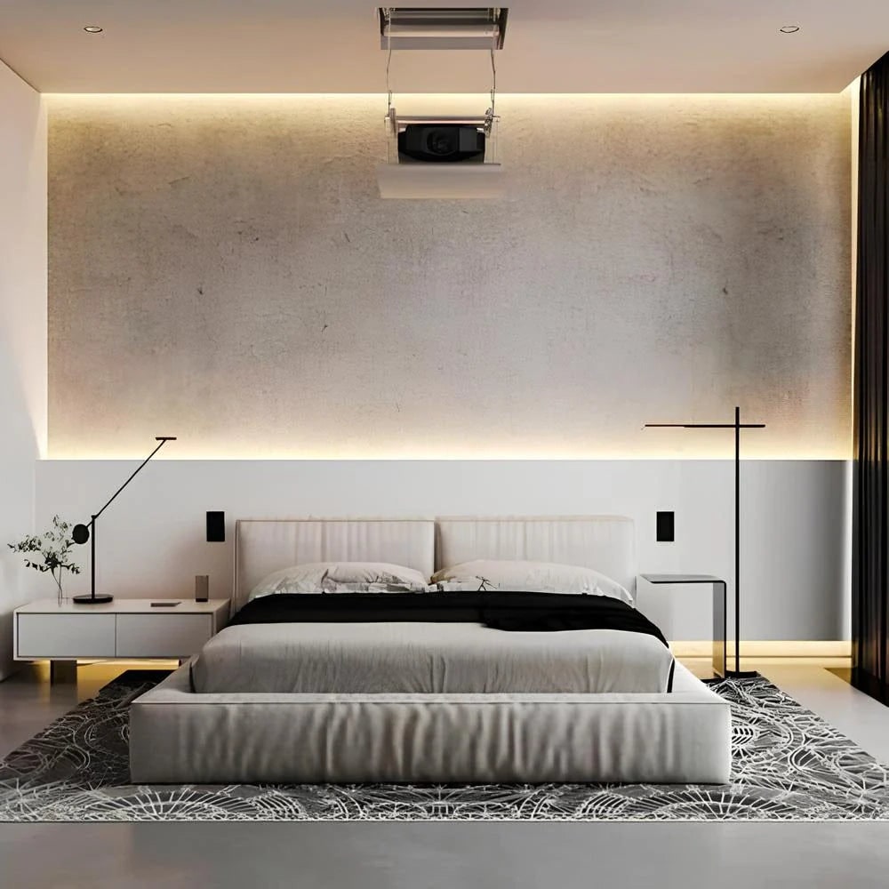 Tira de luces LED con sensor de movimiento y activación automática para iluminación del dormitorio, cinta para debajo de los gabinetes