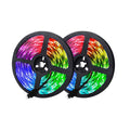 Tiras de luces LED RGB con control inteligente e iluminación bajo los gabinetes
