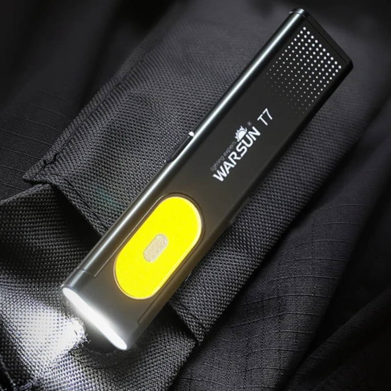 LED Keychain Flashlight with Magnet - product image 1