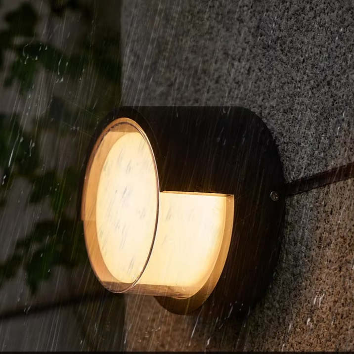 Luz de pared exterior LED con sensor de movimiento para iluminación exterior