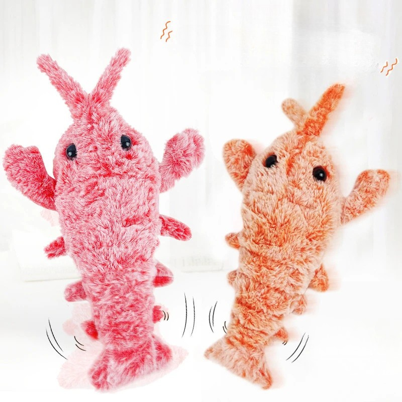 NOMOVA Electric Jumping Shrimp Pet Toy