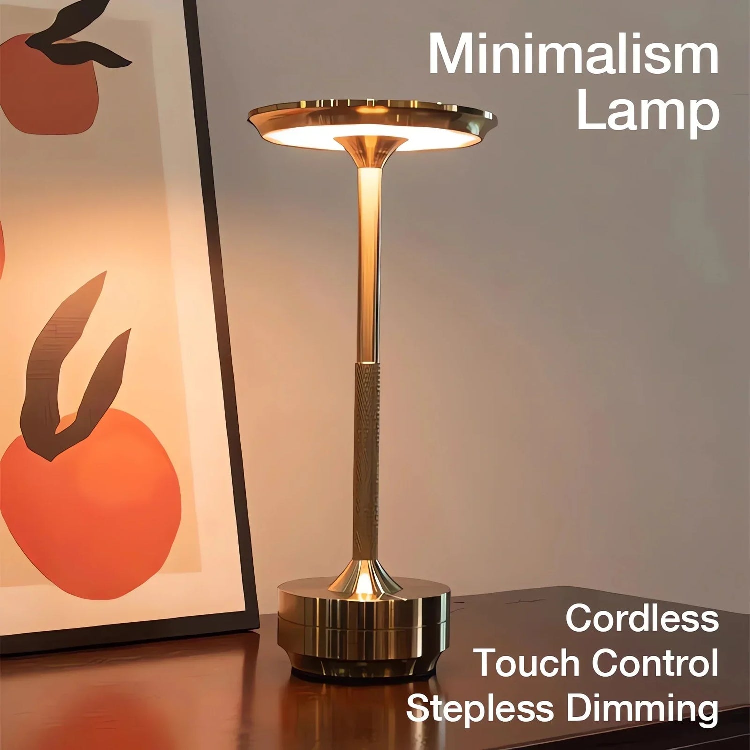 Cable-Free Rechargeable Modern Aura Table Lamp - product image 3