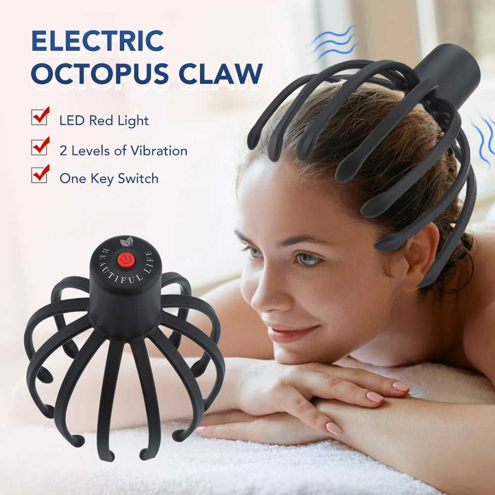 Electric Octopus Head Massager - Relaxing Scalp & Stress Relief Device - product image 8