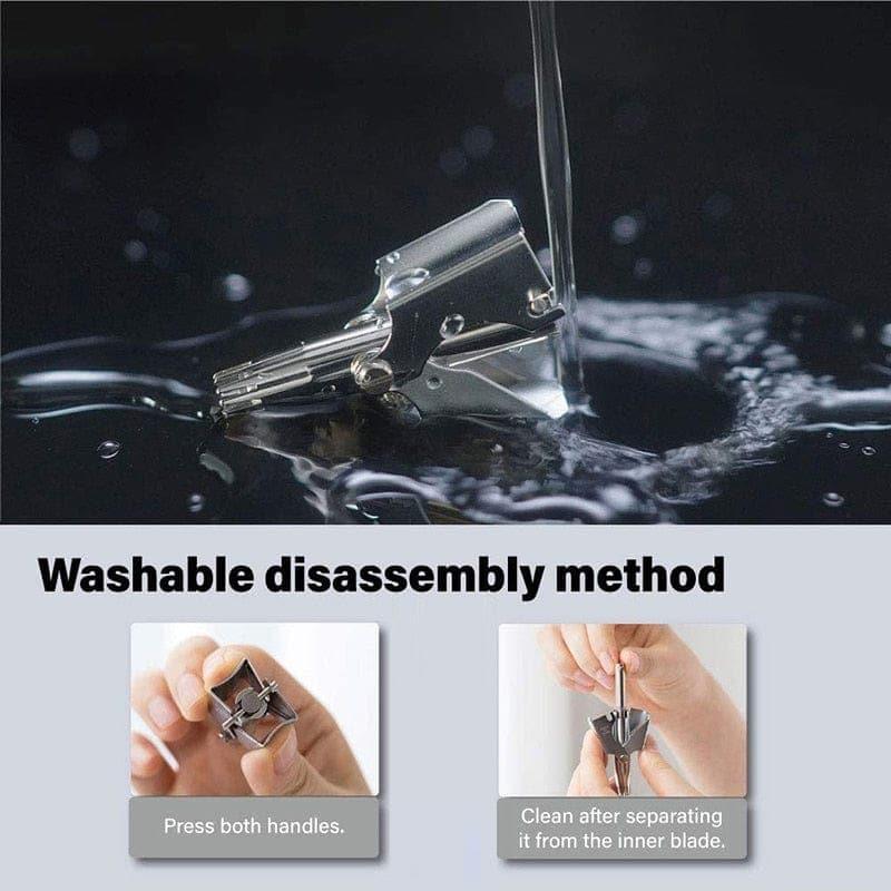 Nose Hair Trimmer for Men Stainless Steel Manual Trimmer - product image 2