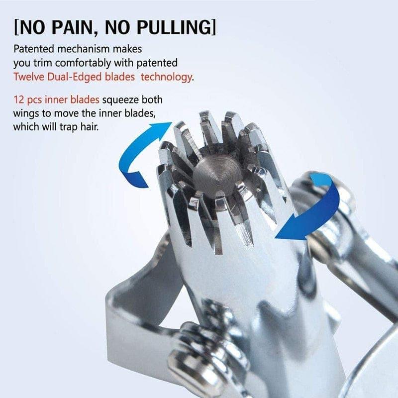 Nose Hair Trimmer for Men Stainless Steel Manual Trimmer - product image 3
