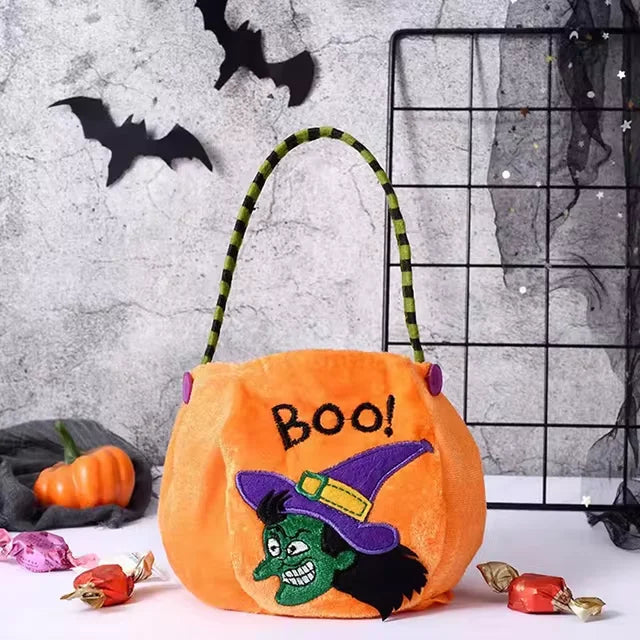 Pumpkin Halloween Treat Bag for Kids - product detail 6