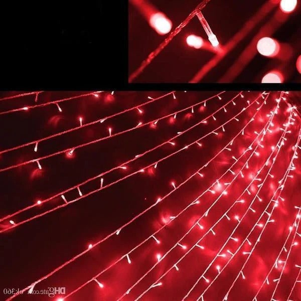 Guirnalda de luces solares para exteriores con 100 luces LED decorativas para jardín y paisaje, con panel ajustable