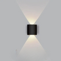 Aplique de pared exterior LED con luz hacia arriba y hacia abajo, lámpara moderna, delgada y resistente a la intemperie