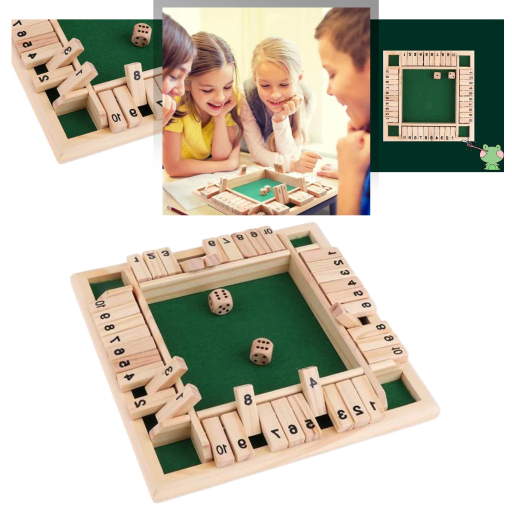 Wooden Dice Game - product image 1