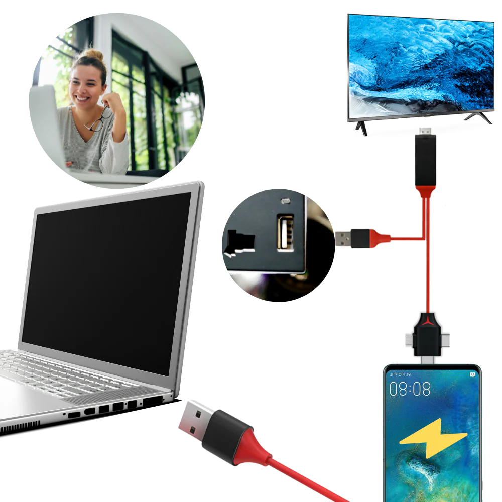 HMDI Adapter Cable for Phones and Tablets - product image 4