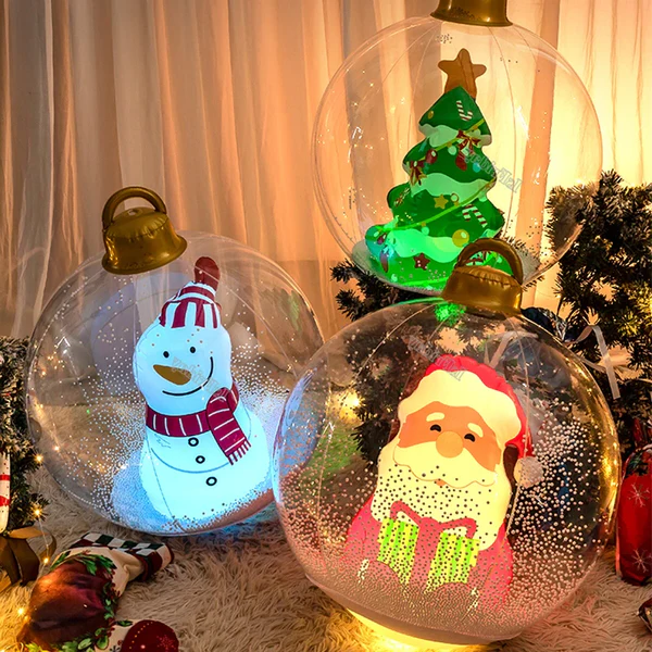 Inflatable Outdoor Christmas Ball With Lights (LED) - product image 3