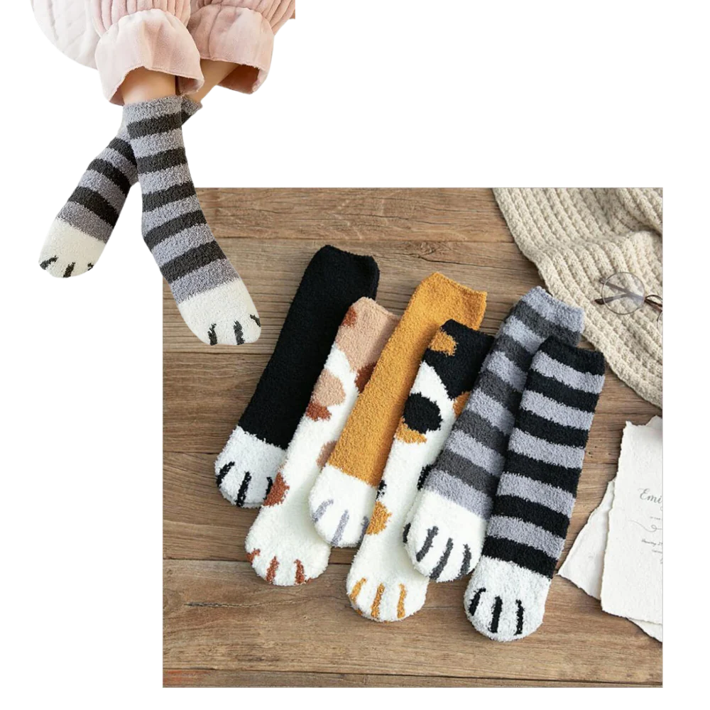 Cat's Paw Winter Socks - product image 8