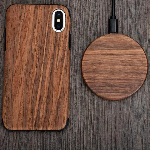 Fast Charging Wireless Charger (Wood) - product image 4