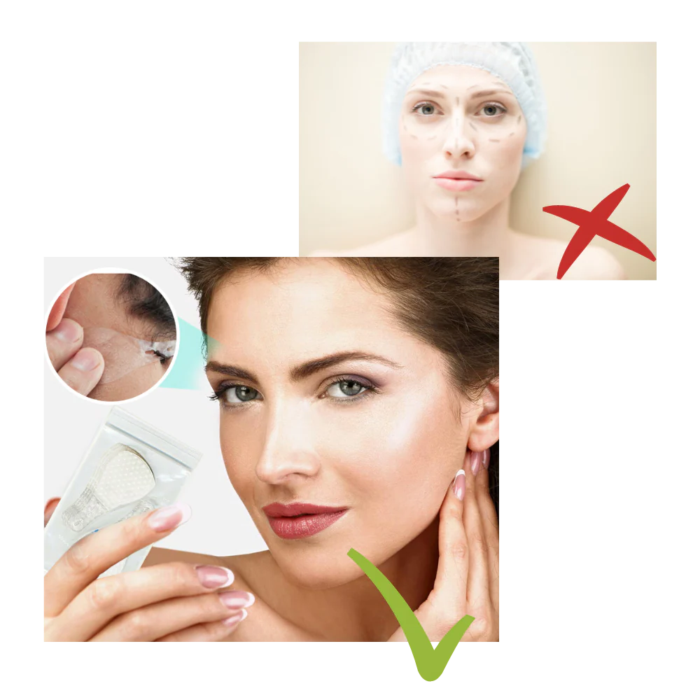 Invisible Face-Lift Stickers - product image 2