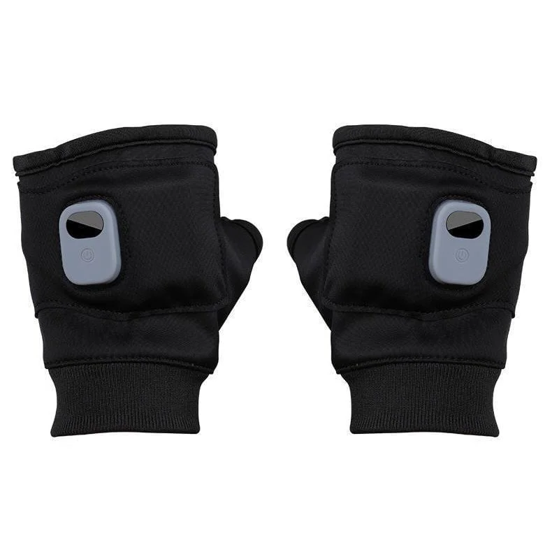 USB Rechargeable Heated Fingerless Gloves - product image 2