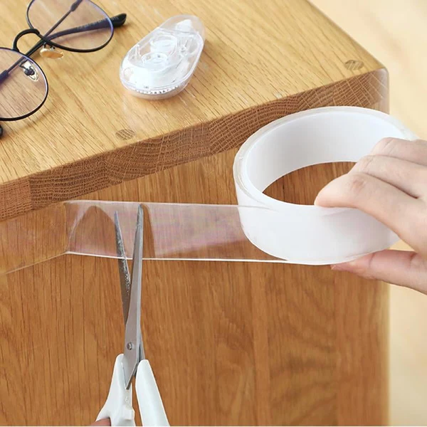 Transparent Sticky Nano Tape Double Sided Grip Reusable Home Tape Traceless Glue - product image 3