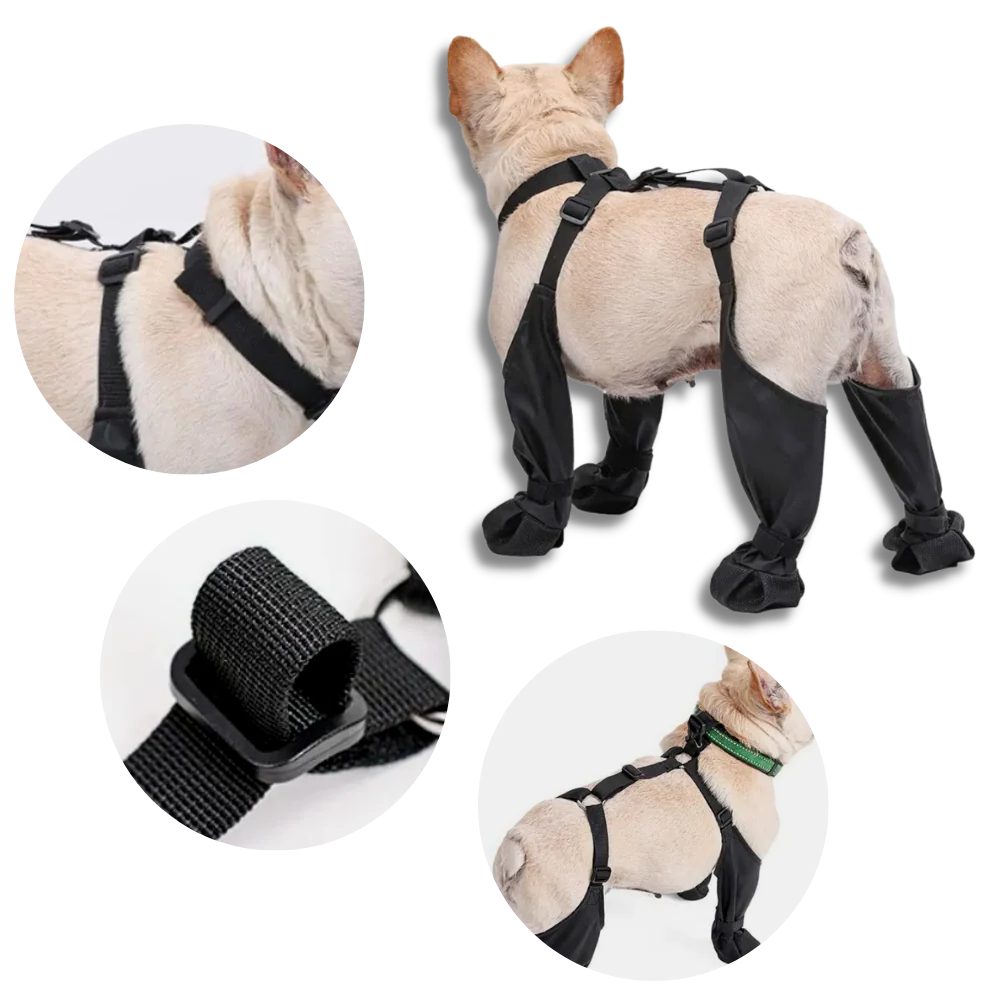 Waterproof Dog Suspenders Boots - product image 4