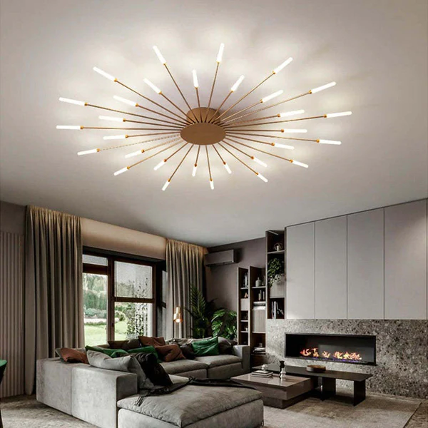 Flush Mount Ceiling Light Fireworks | Living Room/Bedroom - product image 5