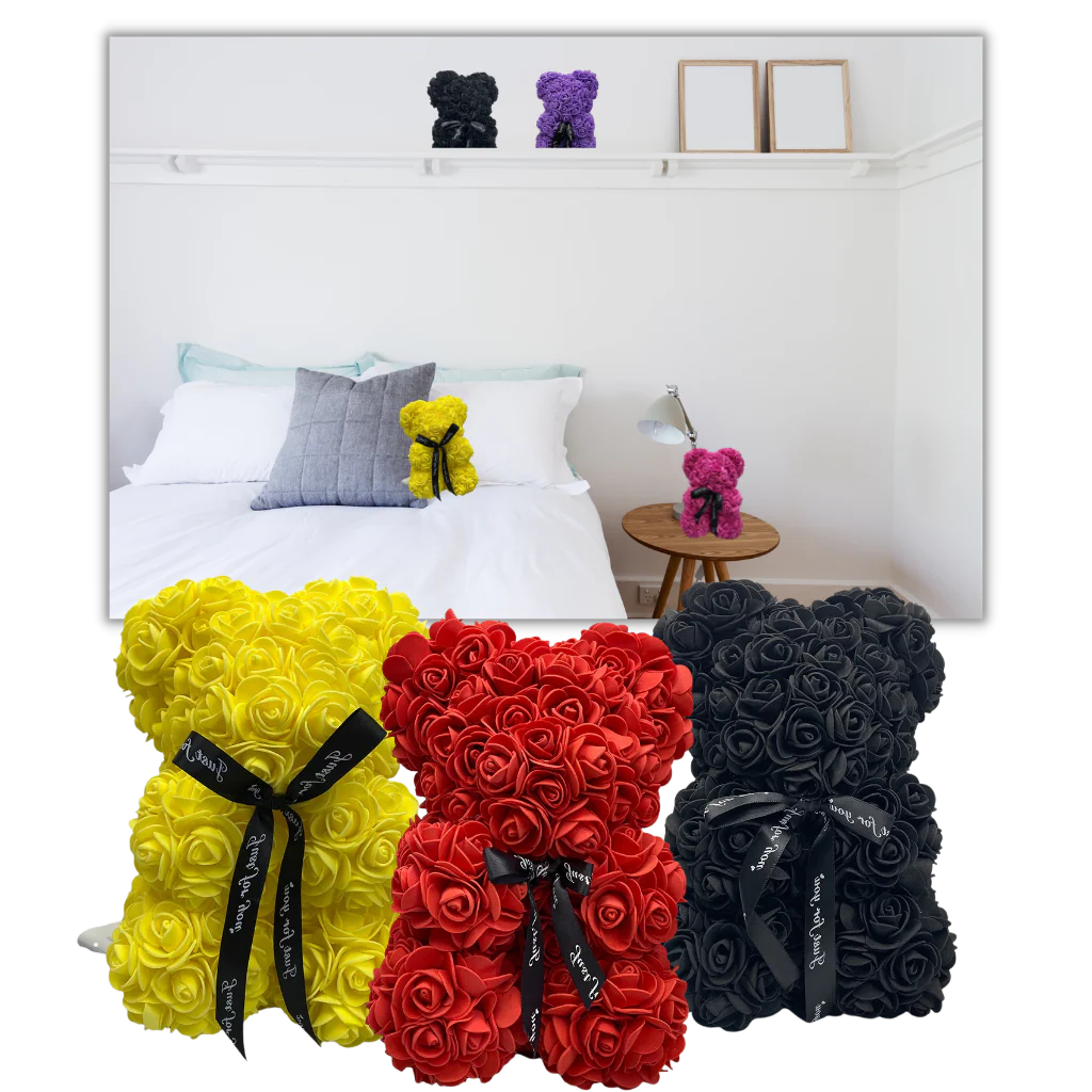 Roses teddy bear - product image 8