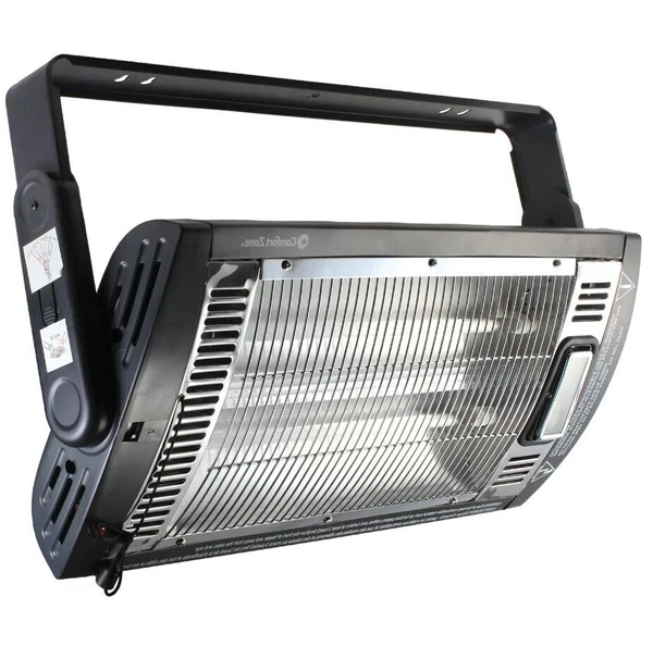 Wide Range Outdoor Electric Wall Mounted Infrared Patio Heater - product image 3