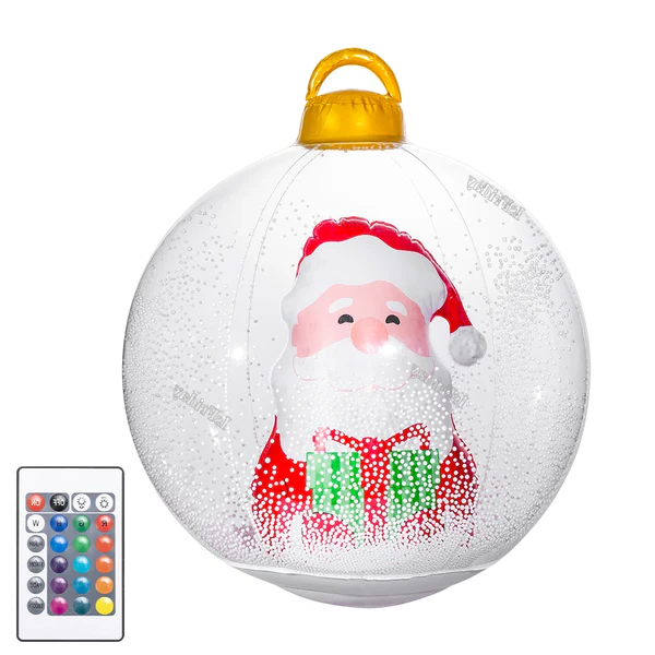 Inflatable Outdoor Christmas Ball With Lights (LED) - product image 2