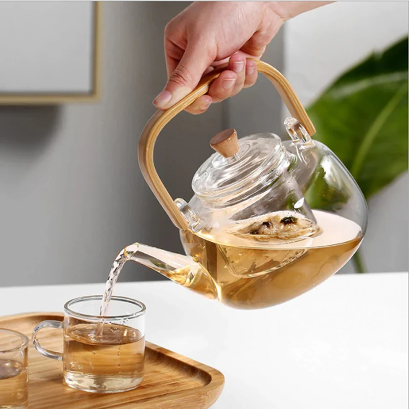 Glass Teapot Heat-Resistant Borosilicate Glass Teapot Boiling Teapot - product image 5