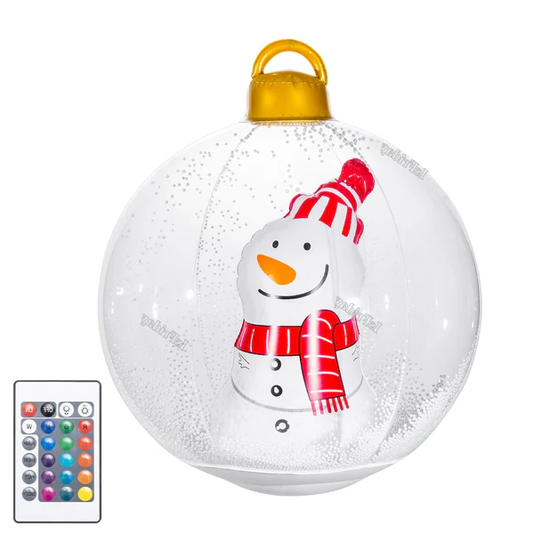 Inflatable Outdoor Christmas Ball With Lights (LED) - product image 1