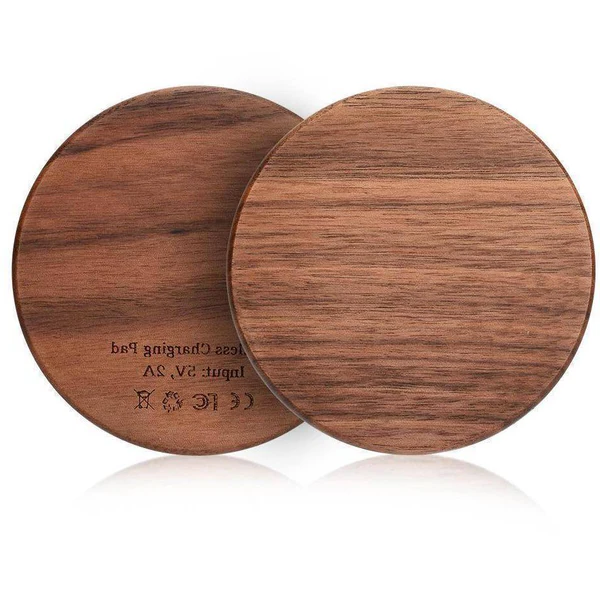 Fast Charging Wireless Charger (Wood) - product image 3