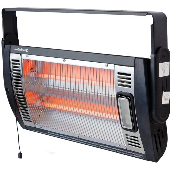 Wide Range Outdoor Electric Wall Mounted Infrared Patio Heater - product image 2
