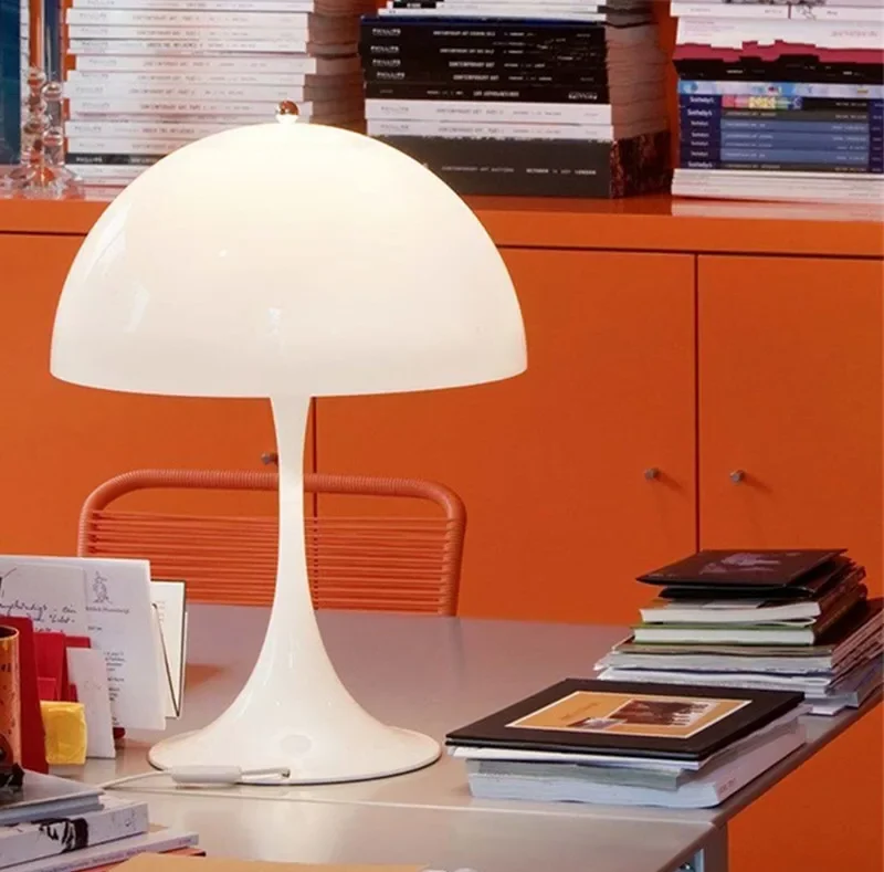 Retro Danish Table Lamp - Iconic Mushroom Design for Modern Spaces - product image 5