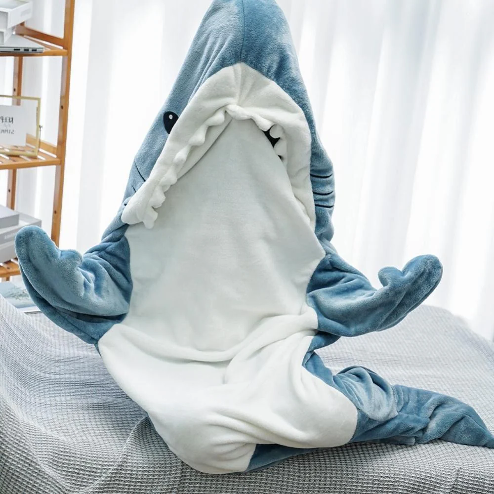 Shark Fleece Hooded Blanket - product image 5