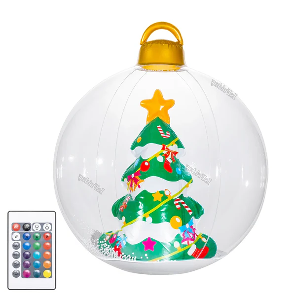 Inflatable Outdoor Christmas Ball With Lights (LED) - product image 7