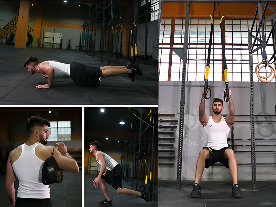 Home Gym Suspension Resistance Straps - product image 4