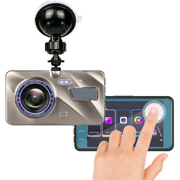 Wireless Front And Rear Dash Cam Dashboard Camera For Car With Night Vision - product image 3